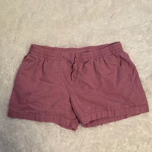 Linen shorts